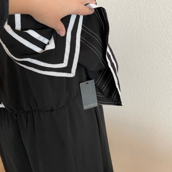 Eloquii Cold Shoulder Dress Black 16 - Picture 3 of 4